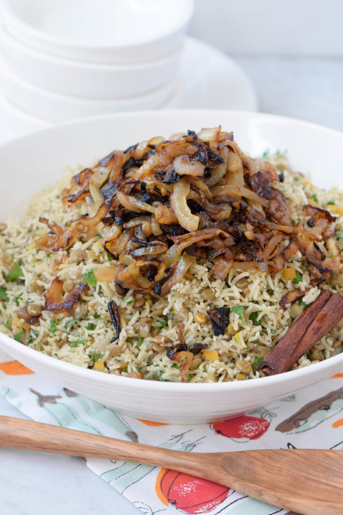 rice and lentils vegan gluten free