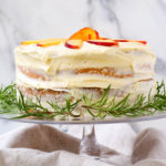 Naked Peach Cake