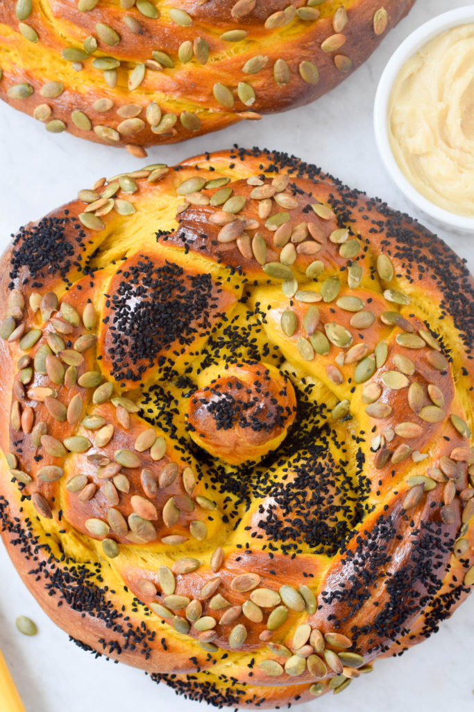 pumpkin challah