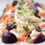 Roasted Beets and Carrots with Burrata
