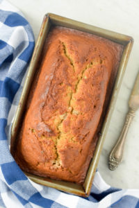 banana bread with protein
