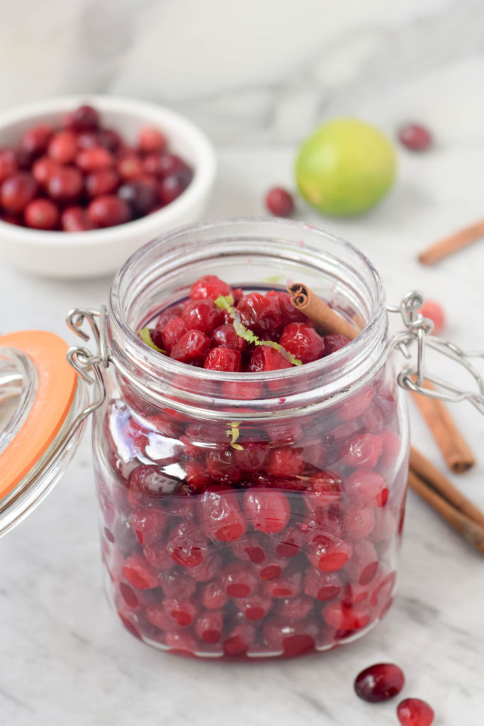 pickled cranberries