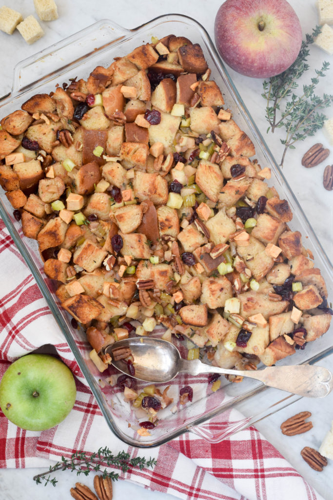 thanksgiving stuffing challah