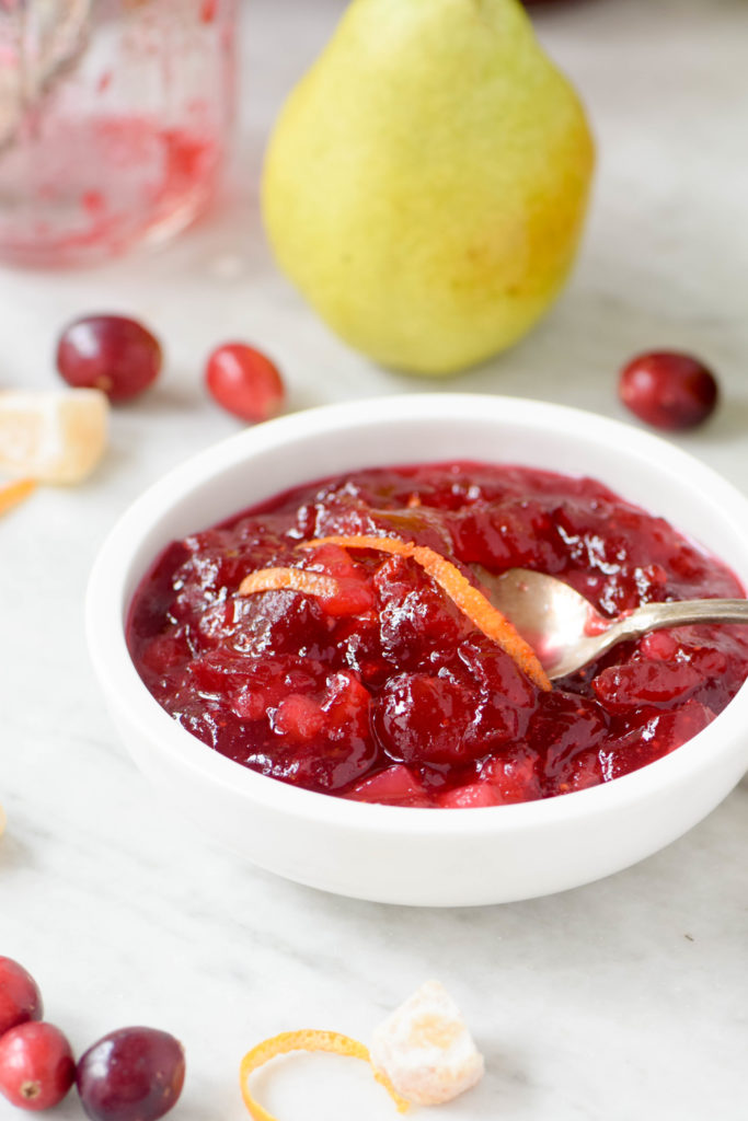 pear cranberry relish