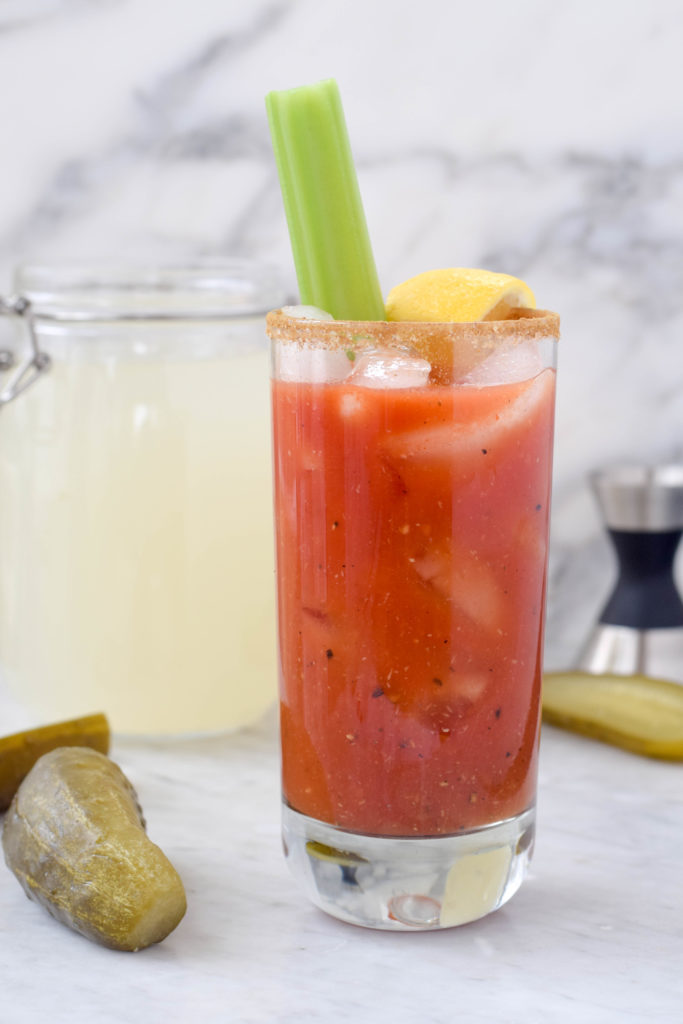 homemade bloody mary