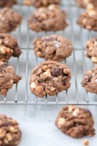 hot cocoa cookies