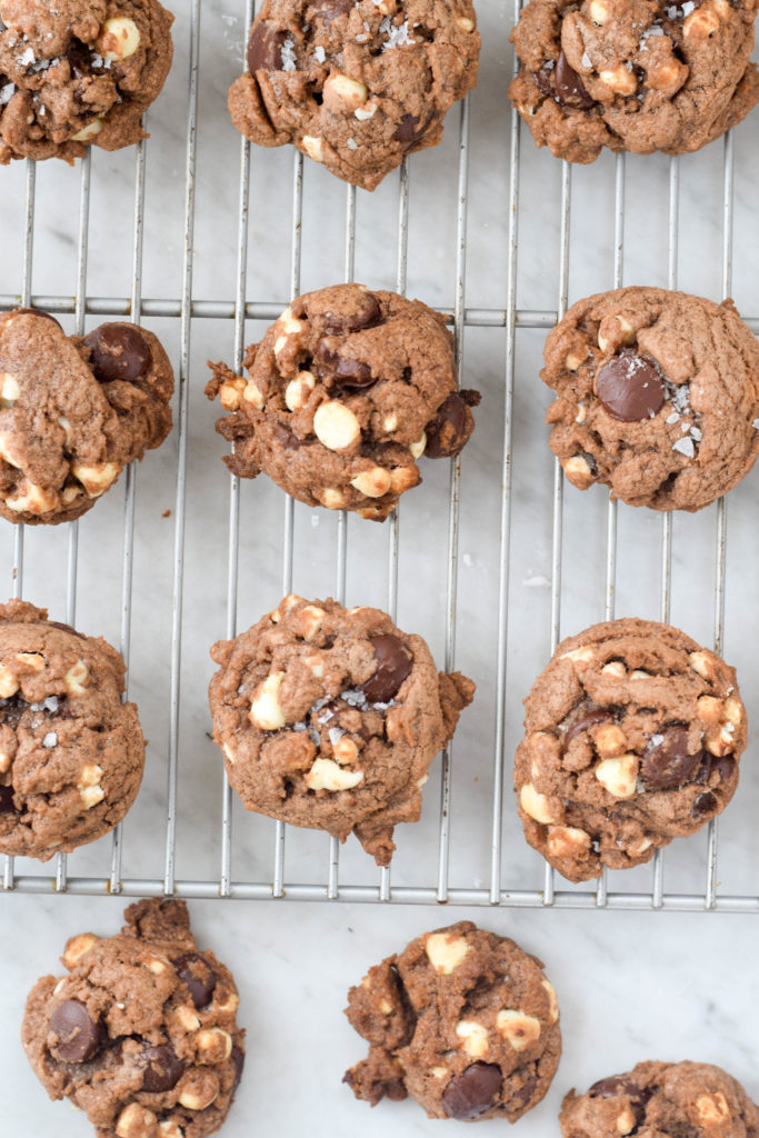 hot cocoa cookies