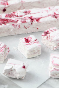 jam swirled marshmallow