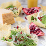 Arugula and Fennel Salad in Edible Parmesan Bowls