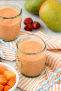 tropical fruit smoothie