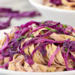 Noodles with Cabbage and Poppy Seeds