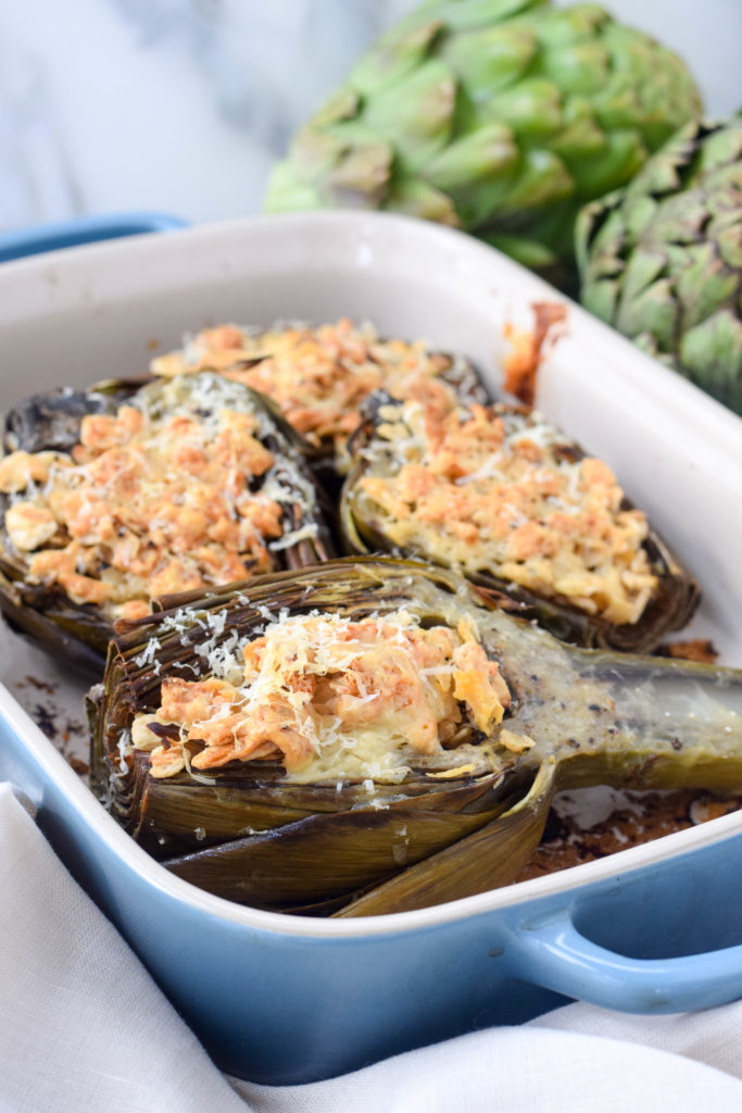 baked artichokes