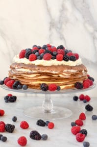 passover crepe cake