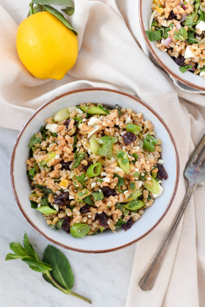 farro salad