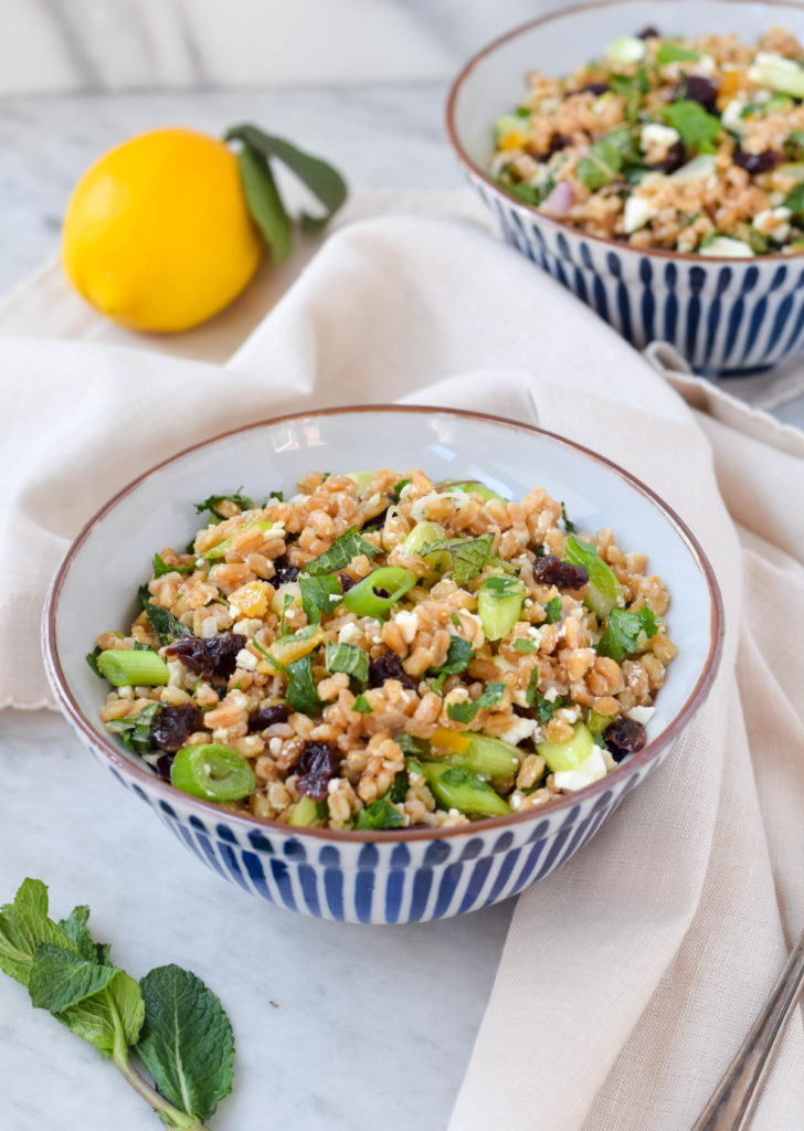 grain salad preserved lemon