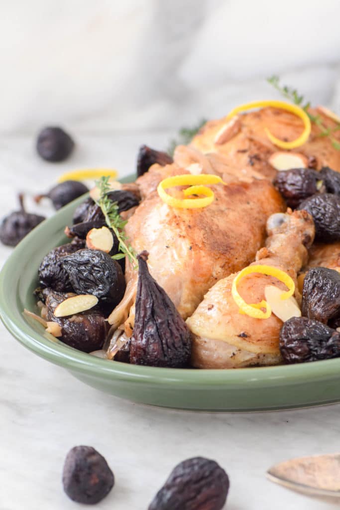 chicken with preserved lemon and figs