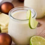 Coconut, Lime & White Chocolate Pudding