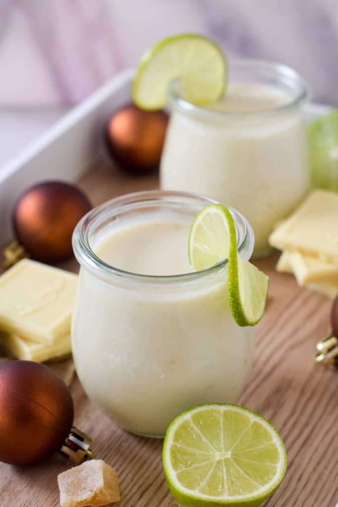 white chocolate pudding