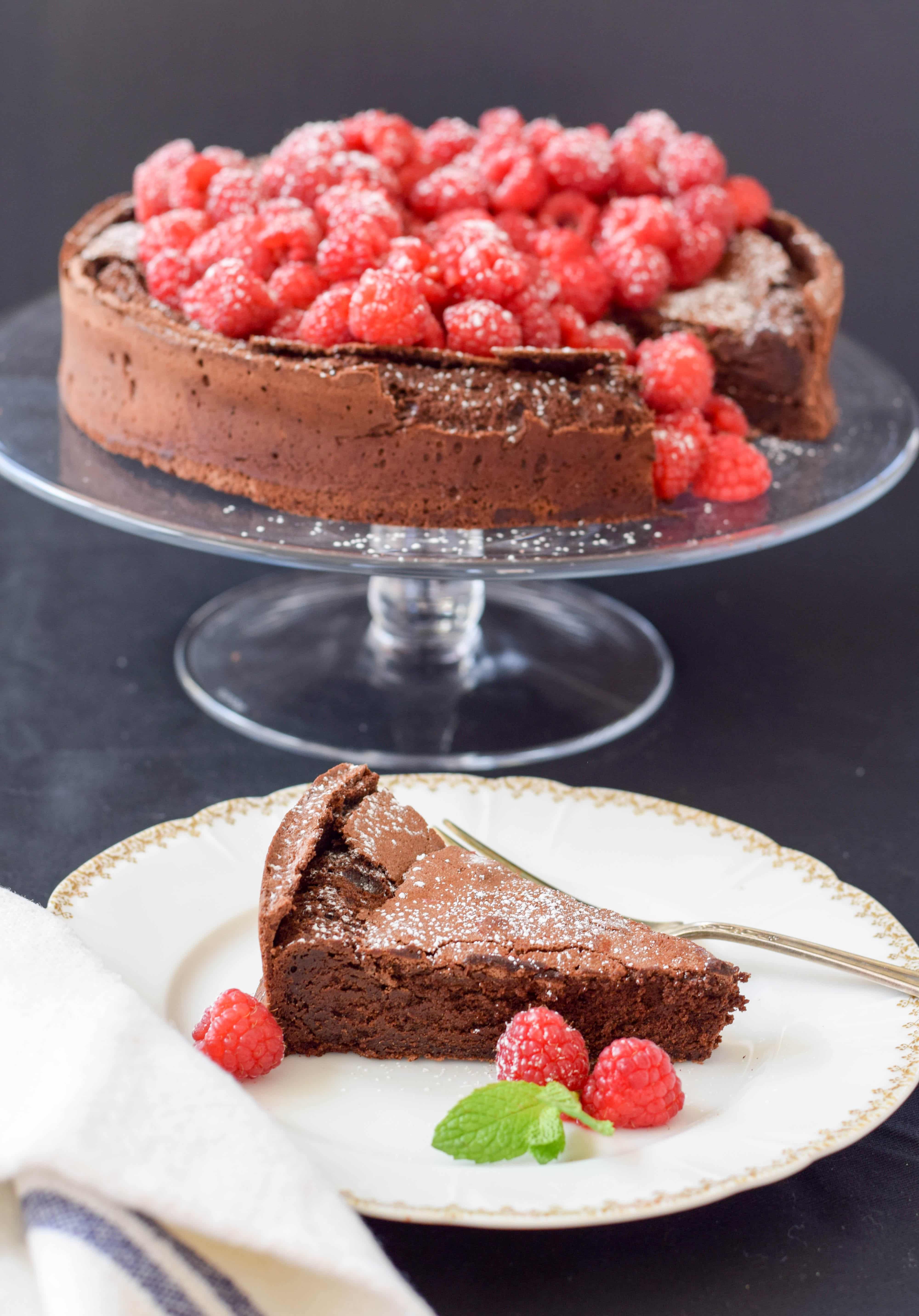 Flourless Mexican Chocolate Cake - West of the Loop