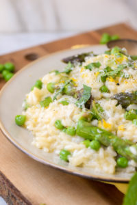 asparagus risotto