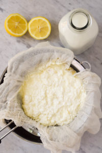 homemade ricotta