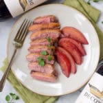 Pan-Seared Duck Breast with Plums