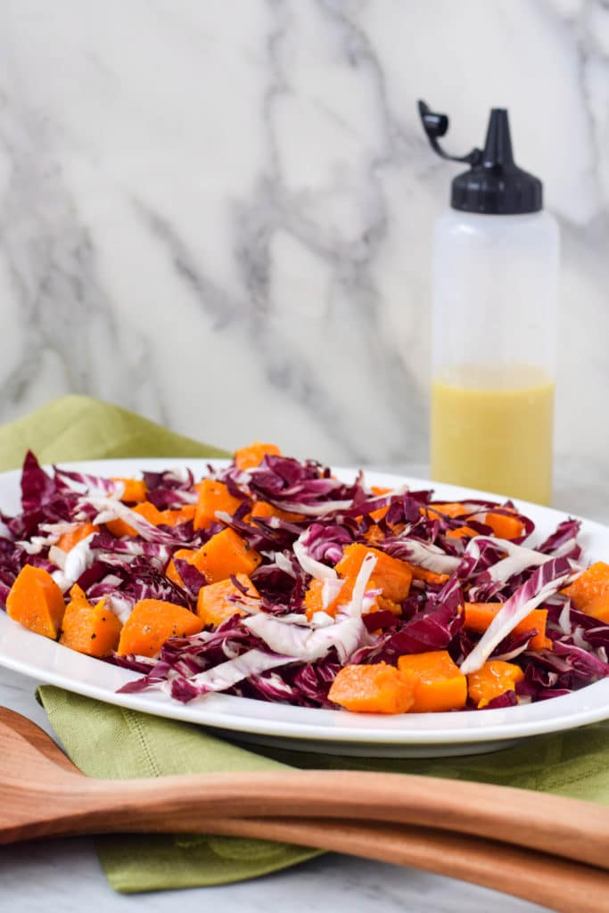 radiccio and squash salad