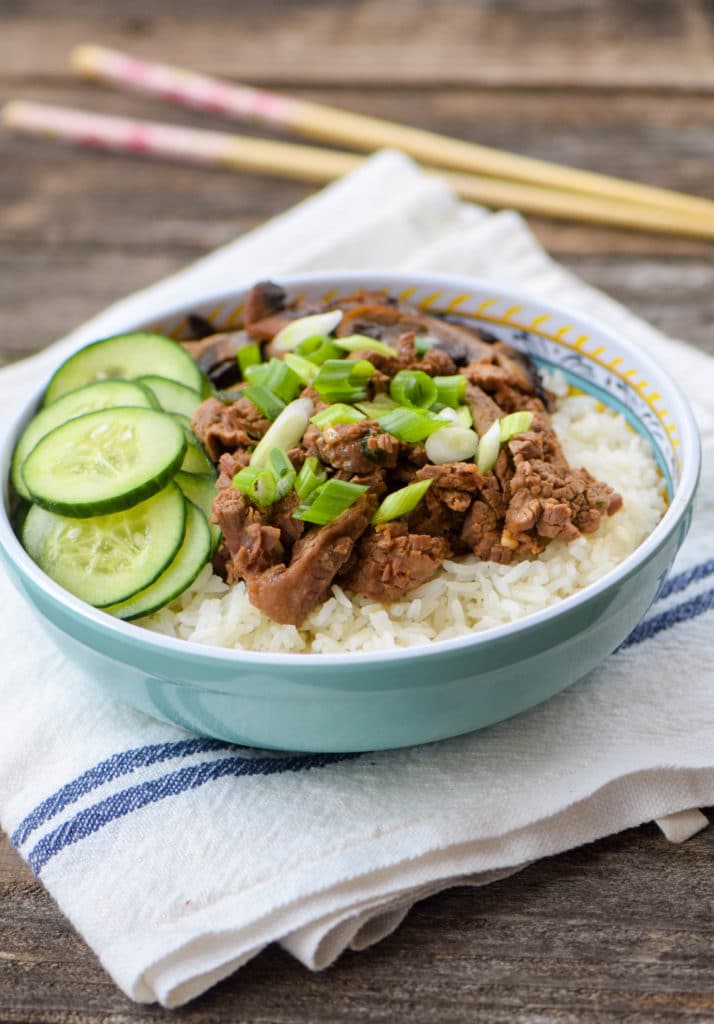 beef rice bowls