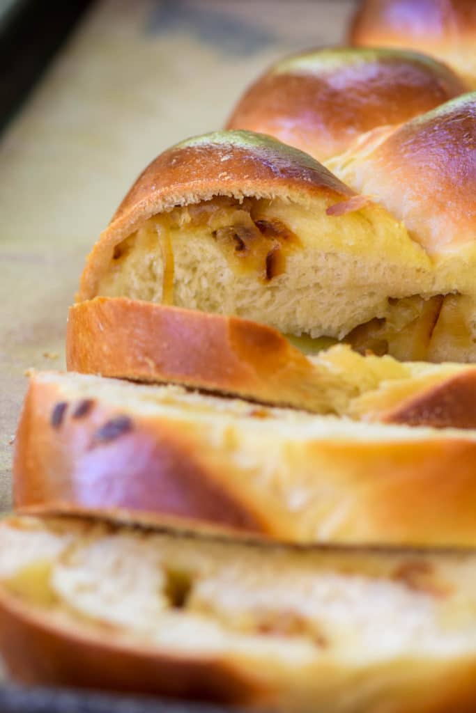 cheesy stuffed challah