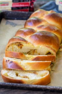 cheese and onion stuffed challah