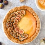 Fig & Honey Custard Pie