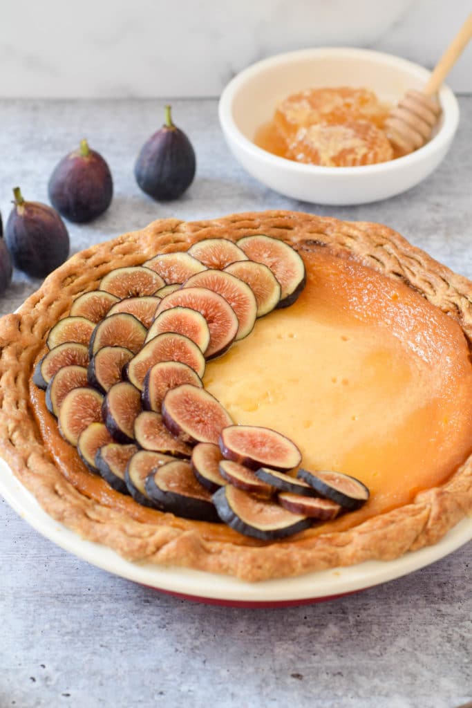 honey custard pie for rosh hashanah