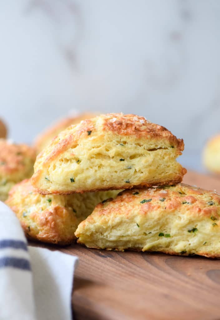 cheddar chive scones