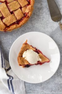 sour cherry pie