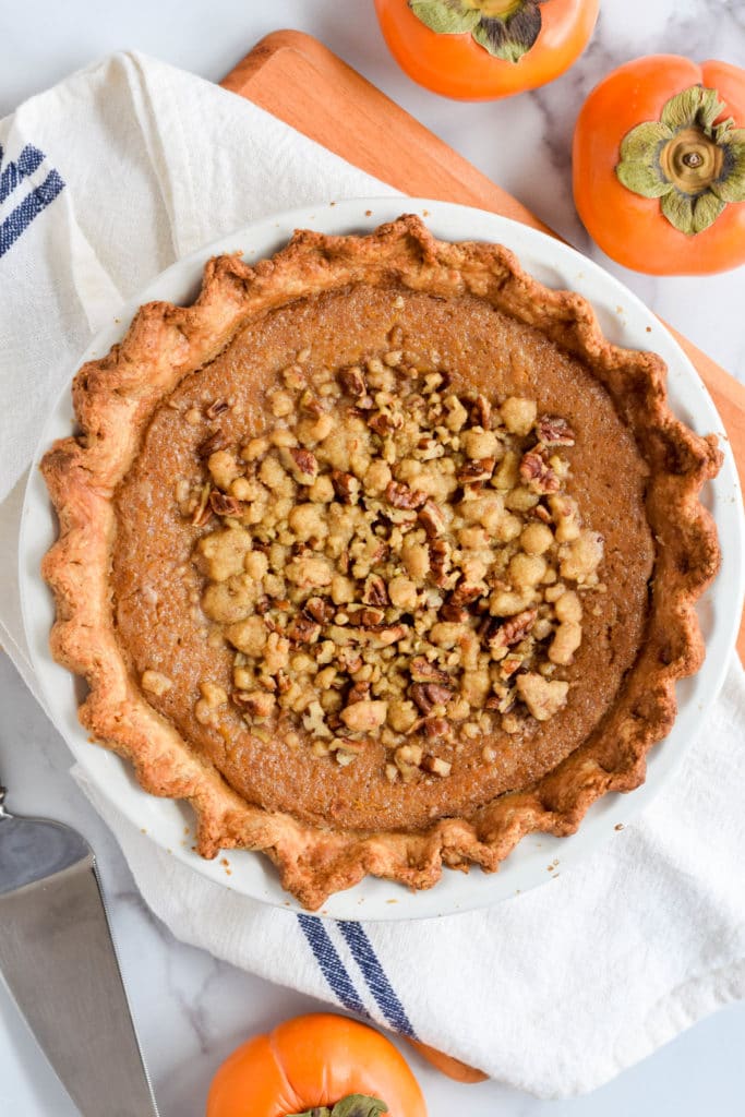 persimmon pie