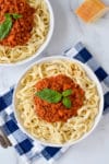 pasta with turkey bolognese