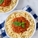 Weeknight Turkey Bolognese