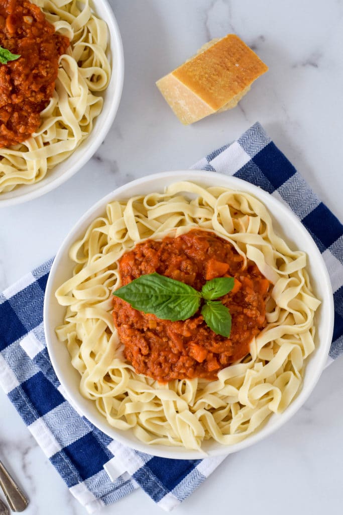 turkey bolognese