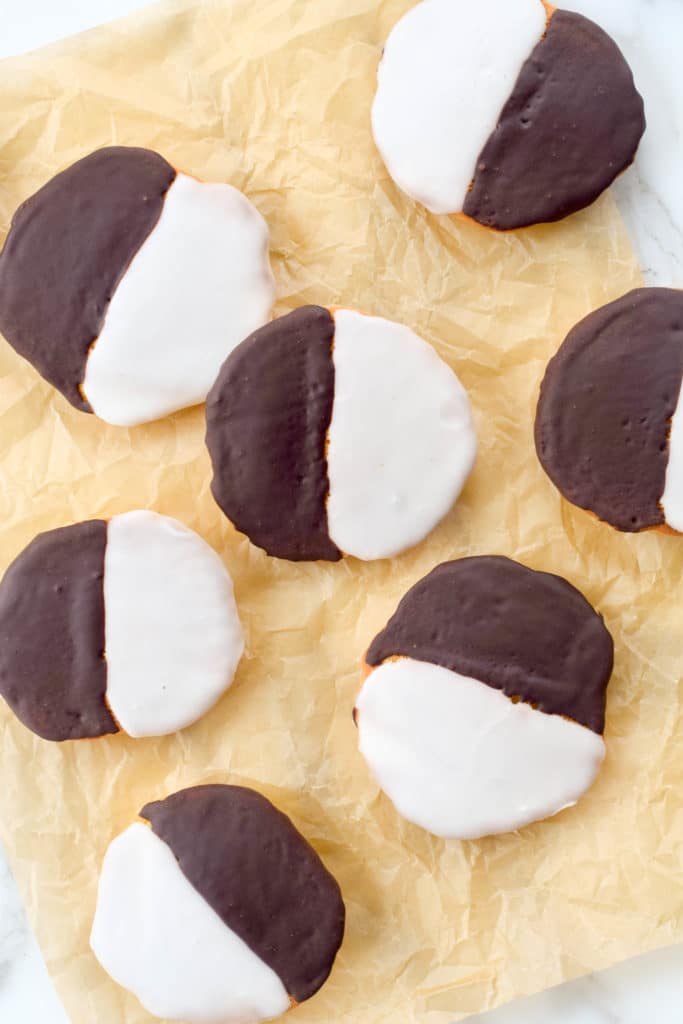 black and white cookie recipe