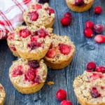 Cranberry Pecan Baked Oatmeal Cups