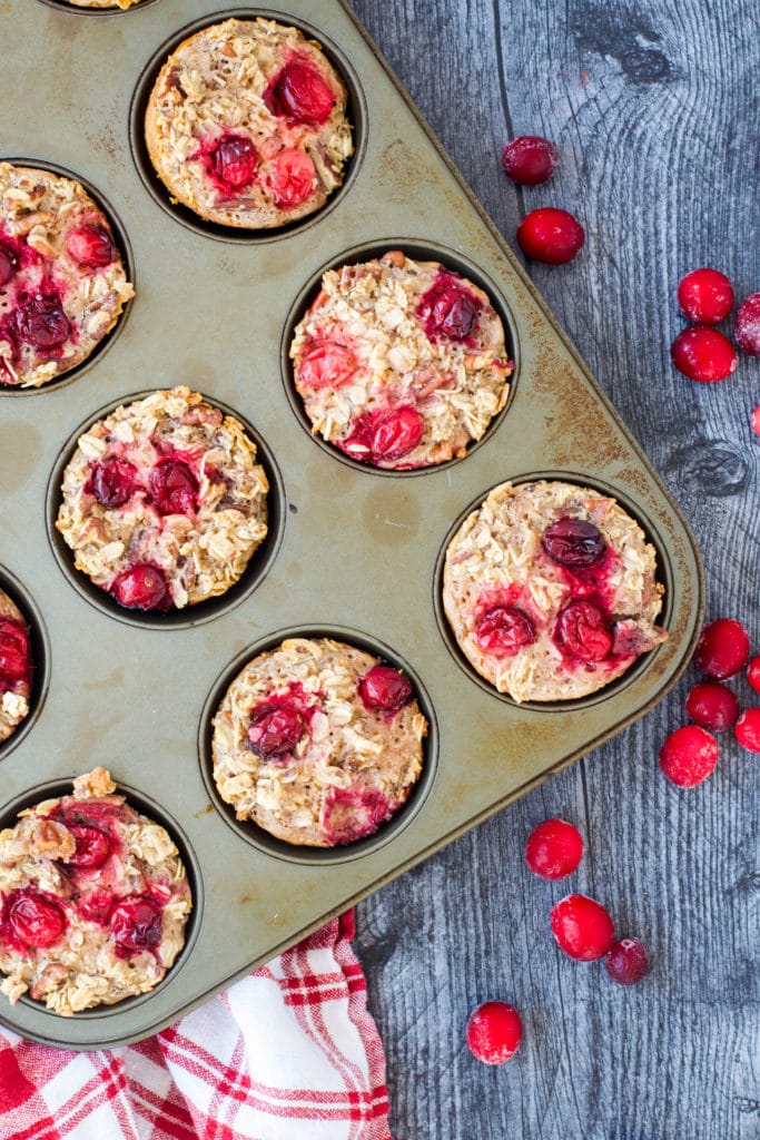 baked oatmeal cups