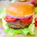 Blended Turkey Burgers