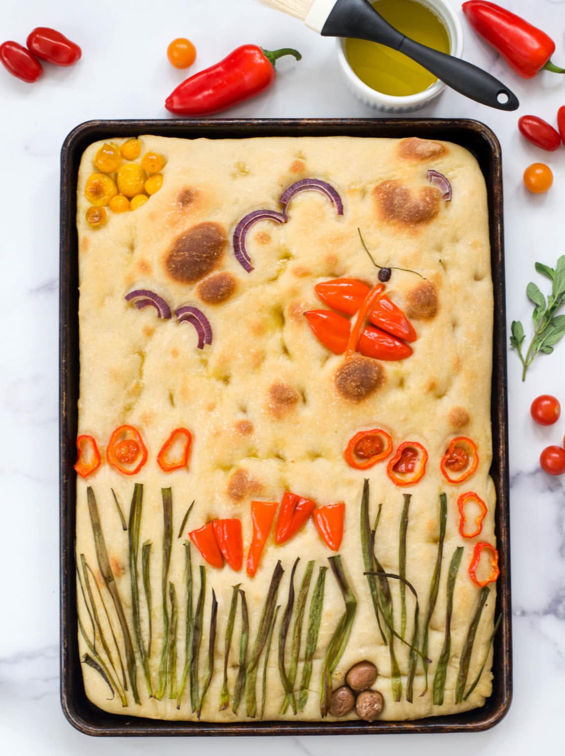How to Make Focaccia Bread Art West of the Loop