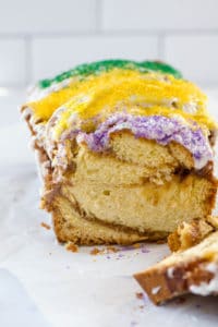 cinnamon babka king cake